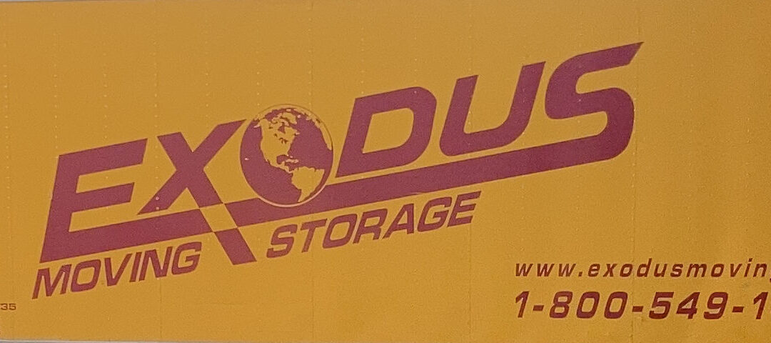 Video Announcement: Join us at the September 2020 event at Exodus Moving and Storage
